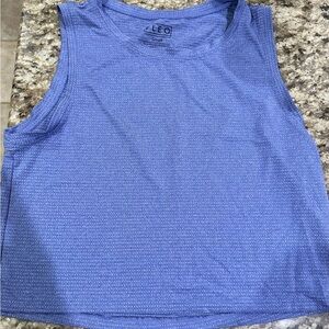 Fleo cropped muscle tank